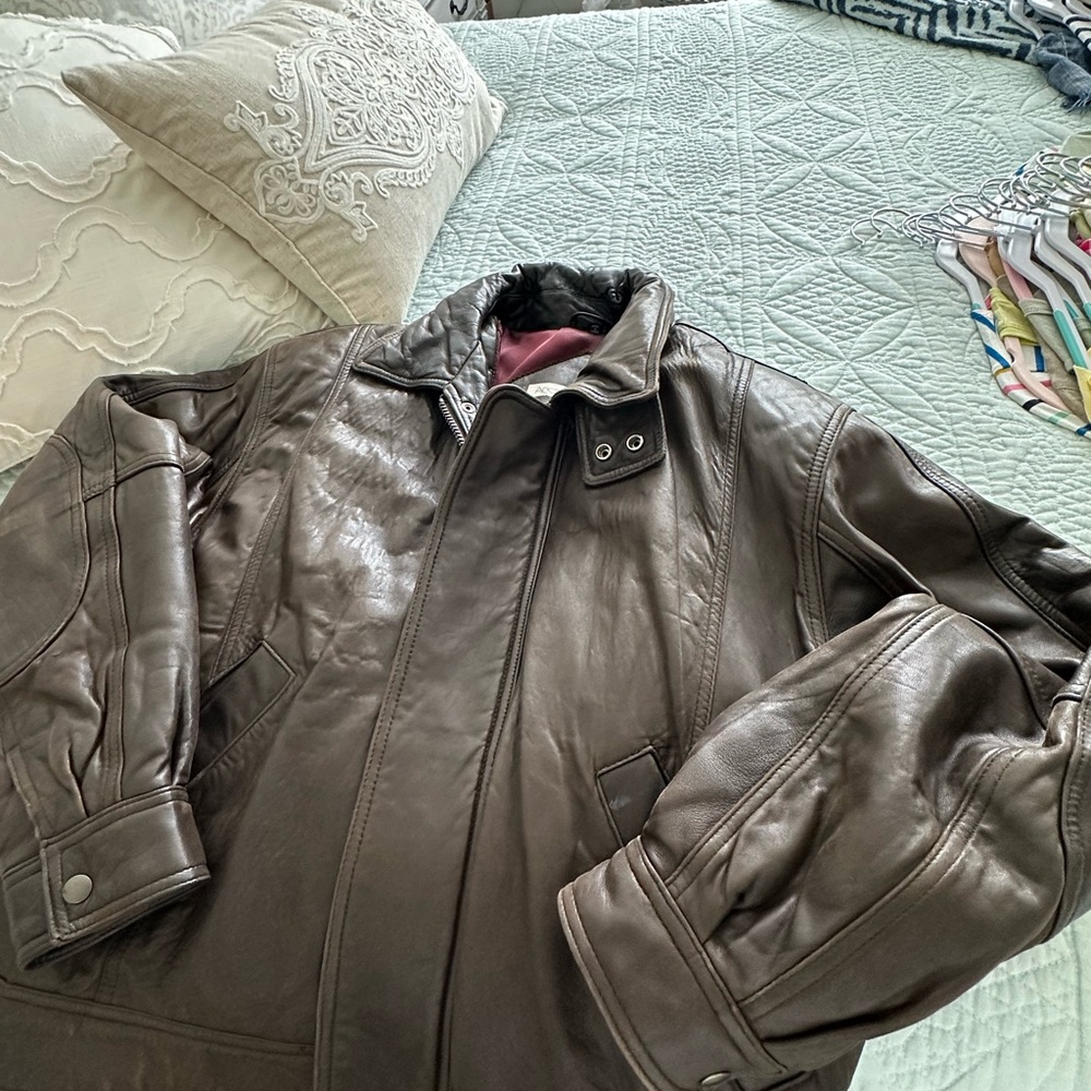 Andrew Marc leather jacket - Picture 3 of 6